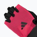 Training gloves adidas Essential Training pink mesh 4