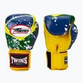 Twins Special FBGVL3-44 Brasil yellow/red/blue boxing gloves