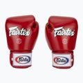 Fairtex Universal "Tight-Fit" Design red boxing gloves 2