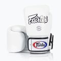Fairtex Universal "Tight-Fit" Design white boxing gloves 2