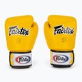 Fairtex Universal "Tight-Fit" Design yellow boxing gloves 2