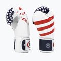 Fairtex Universal "Tight-Fit" Design USA white boxing gloves 3