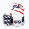 Fairtex Universal "Tight-Fit" Design USA white boxing gloves 4