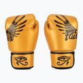 Fairtex Universal "Tight-Fit" Design Falcon gold boxing gloves 2