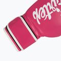 Fairtex Microfiber pink/white bosker's gloves 6