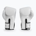 Fairtex Microfiber white boxing gloves 3