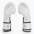 Fairtex Microfiber white boxing gloves 4