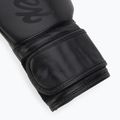 Fairtex Microfiber Art Collection Solid black barefinger gloves 6