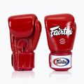 Fairtex Super Sparring - Locked Thumb red boxing gloves