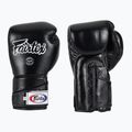 Fairtex Stylish Angular Sparring Boxing Gloves - Locked Thumb black