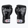 Fairtex Stylish Angular Sparring Boxing Gloves - Locked Thumb black 2