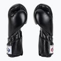 Fairtex Stylish Angular Sparring Boxing Gloves - Locked Thumb black 4