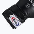 Fairtex Stylish Angular Sparring Boxing Gloves - Locked Thumb black 6