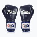 Fairtex Heavy Hitter's Mexican Style blue boxing gloves 7