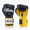 Fairtex Heavy Hitter's Mexican Style blue/yellow boxing gloves