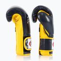 Fairtex Heavy Hitter's Mexican Style blue/yellow boxing gloves 3
