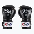 Fairtex Heavy Hitter's Mexican Style boxing gloves black/yellow 2