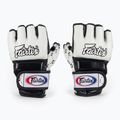 Fairtex Super Sparring grappling gloves white/black 2