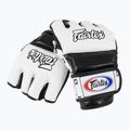 Fairtex Super Sparring grappling gloves white/black 4