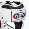 Fairtex Super Sparring boxing helmet white/black 4