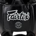 Fairtex Diagonal Vision Sparring Boxing Helmet - Full Head Coverage black/yellow 5