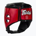 Fairtex Muay Thai & Kickboxing Competition helmet red 3