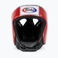 Fairtex Muay Thai & Kickboxing Competition helmet red 2