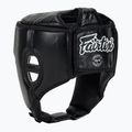 Fairtex Muay Thai & Kickboxing Competition protective helmet black 3