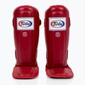 Fairtex In-Step Double Padded Tibia Protectors red