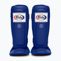 Fairtex In-Step Double Padded Tibia Protectors blue