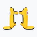 Fairtex In-Step Double Padded Tibia Protectors yellow 3