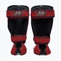 Fairtex Detachable In-Step Shin Pads A.K.A. tibia protectors. "Twister" red 2