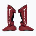 Fairtex Detachable In-Step Shin Pads A.K.A. tibia protectors. "Twister" red 3