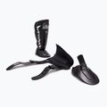 Fairtex Detachable In-Step Shin Pads A.K.A. tibia protectors. "Twister" black 4