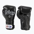 Fairtex Stylish Angular Sparring Boxing Gloves - Locked Thumb black