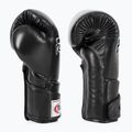 Fairtex Stylish Angular Sparring Boxing Gloves - Locked Thumb black 3
