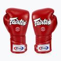 Fairtex Stylish Angular Sparring - Locked Thumb red Boxing Gloves