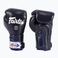 Fairtex Stylish Angular Sparring Boxing Gloves - Locked Thumb blue
