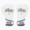 Fairtex Stylish Angular Sparring - Locked Thumb white Boxing Gloves