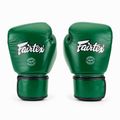 Fairtex Real Leather Boxing Gloves green 2