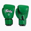 Fairtex Real Leather Boxing Gloves green