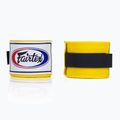 Bandaże bokserskie Fairtex Handwraps 300 cm yellow