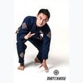 GI for Brazilian jiu-jitsu Fairtex 'Matchanu' navy blue 10