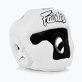 Fairtex Headguard for Kids boxing helmet white