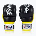 Fairtex Super Sparring Grappling Gloves black/yellow