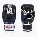 Fairtex Super Sparring Grappling Gloves black/blue 2