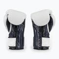 Fairtex Heavy Hitter's Mexican Style white/blue boxing gloves 3