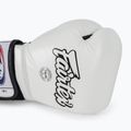 Fairtex Heavy Hitter's Mexican Style white/blue boxing gloves 5