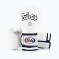 Fairtex Heavy Hitter's Mexican Style white/blue boxing gloves 4