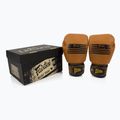 Fairtex Legacy Genuine brown boxing gloves 3